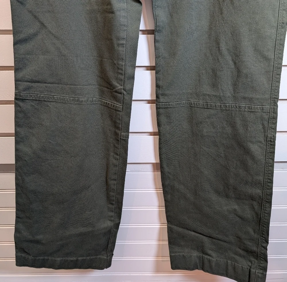 Eddie Bauer Women's Olive Green Cargo Pants Size 20 TALL NWT!